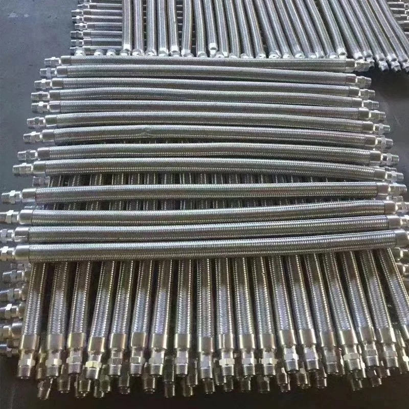 PTFE Lined Stainless Steel Expansion Joint, Flanged Bellows Compensator - Bulk Straight Stainless Steel Braided Hoses 6 - ...